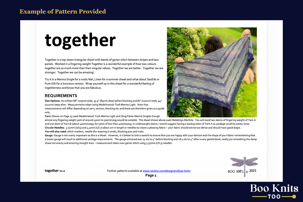 Together Shawl Knitting Kit