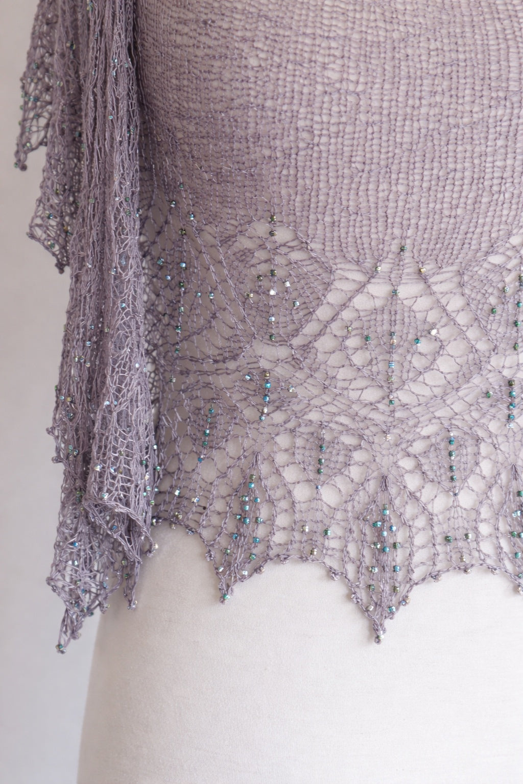 Wintersweet Shawl Knitting Kit